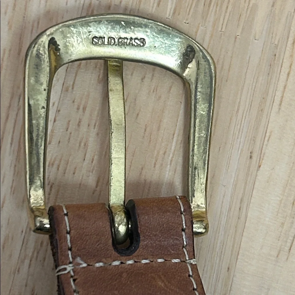 Bundle of 2 Torino Canvas/Leather Belts (Blue & Yellow) with Gold Brass Buckles
